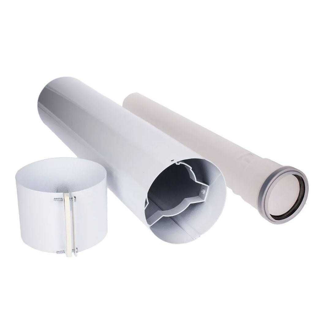Glow-Worm Extension 1m DN60/100 PP - JJ Building Materials