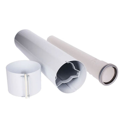 Glow-Worm Extension 1m DN60/100 PP - JJ Building Materials