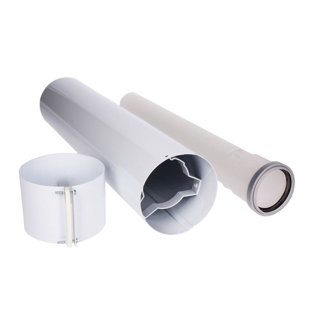 Glow - Worm Extension 1m DN60/100 PP - JJ Building Materials