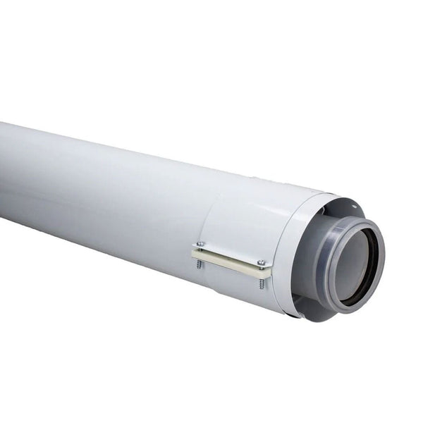 Glow-Worm Extension 1m DN60/100 PP - JJ Building Materials