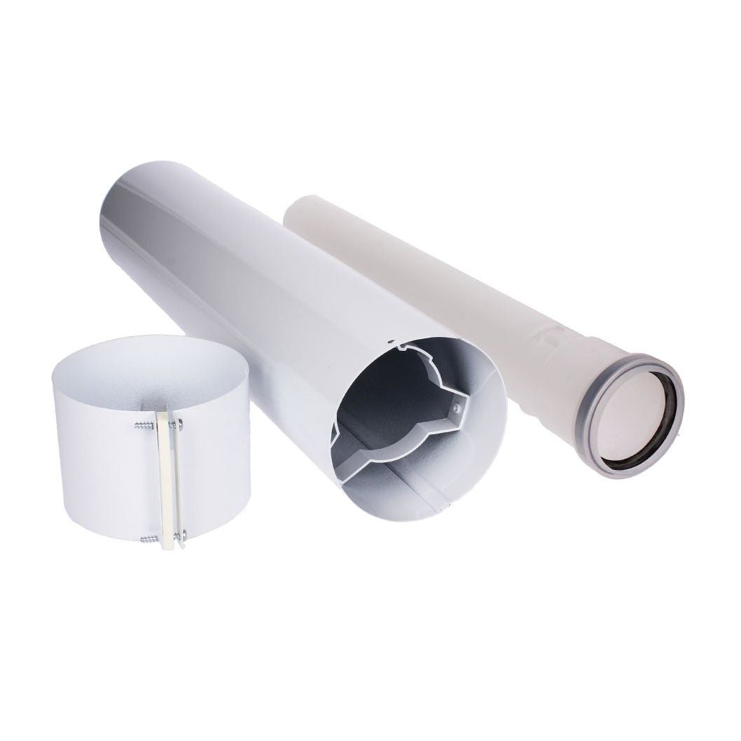 Glow - Worm Extension 2m DN60/100 PP - JJ Building Materials