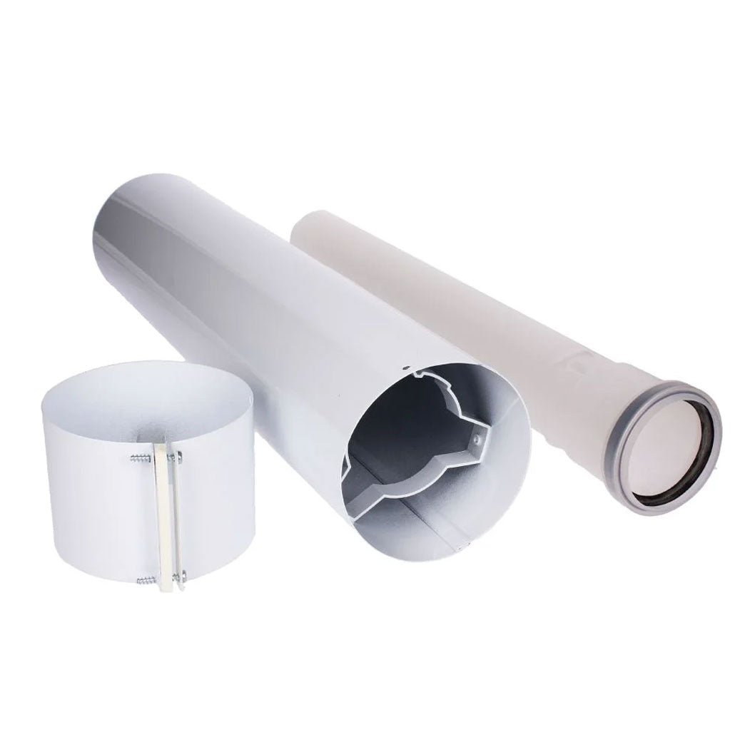 Glow-Worm Extension 2m DN60/100 PP - JJ Building Materials
