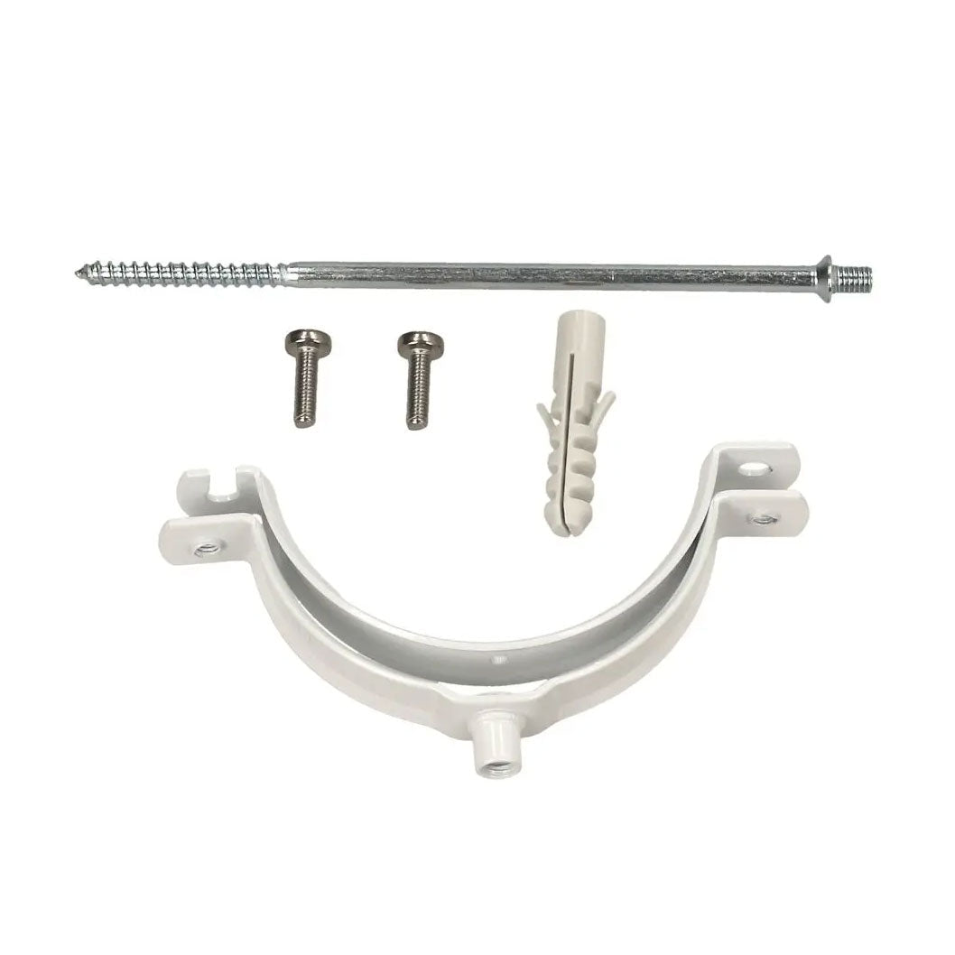 Glow - Worm Flue Support Clips 200mm DN60/100 PP PK5 - JJ Building Materials