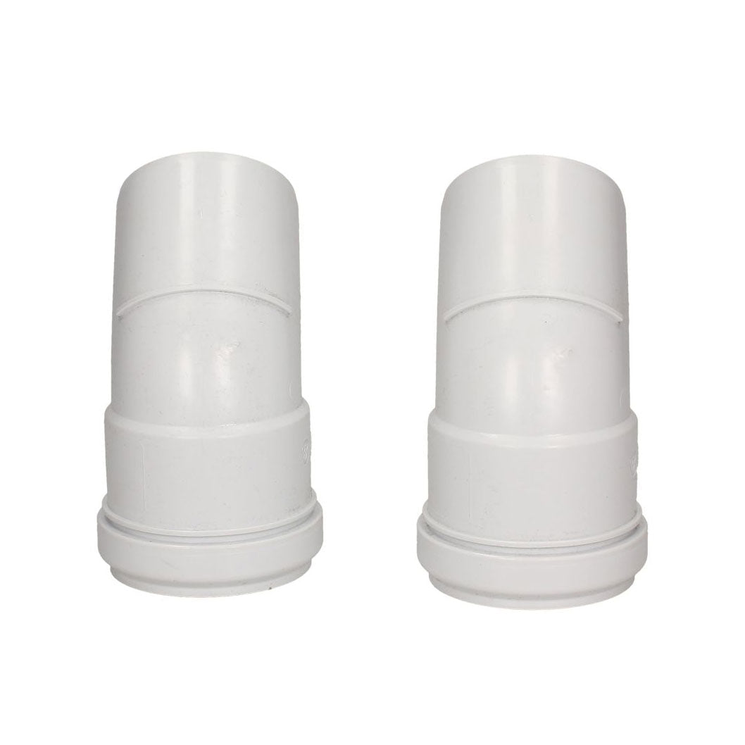 Glow-Worm Pair of 45 Degree White Plume Bends - JJ Building Materials