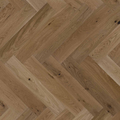 Grizedale Oak Brushed Natural Oil Engineered Wood Flooring - 0.65m2 Pack Size | Parquet Range