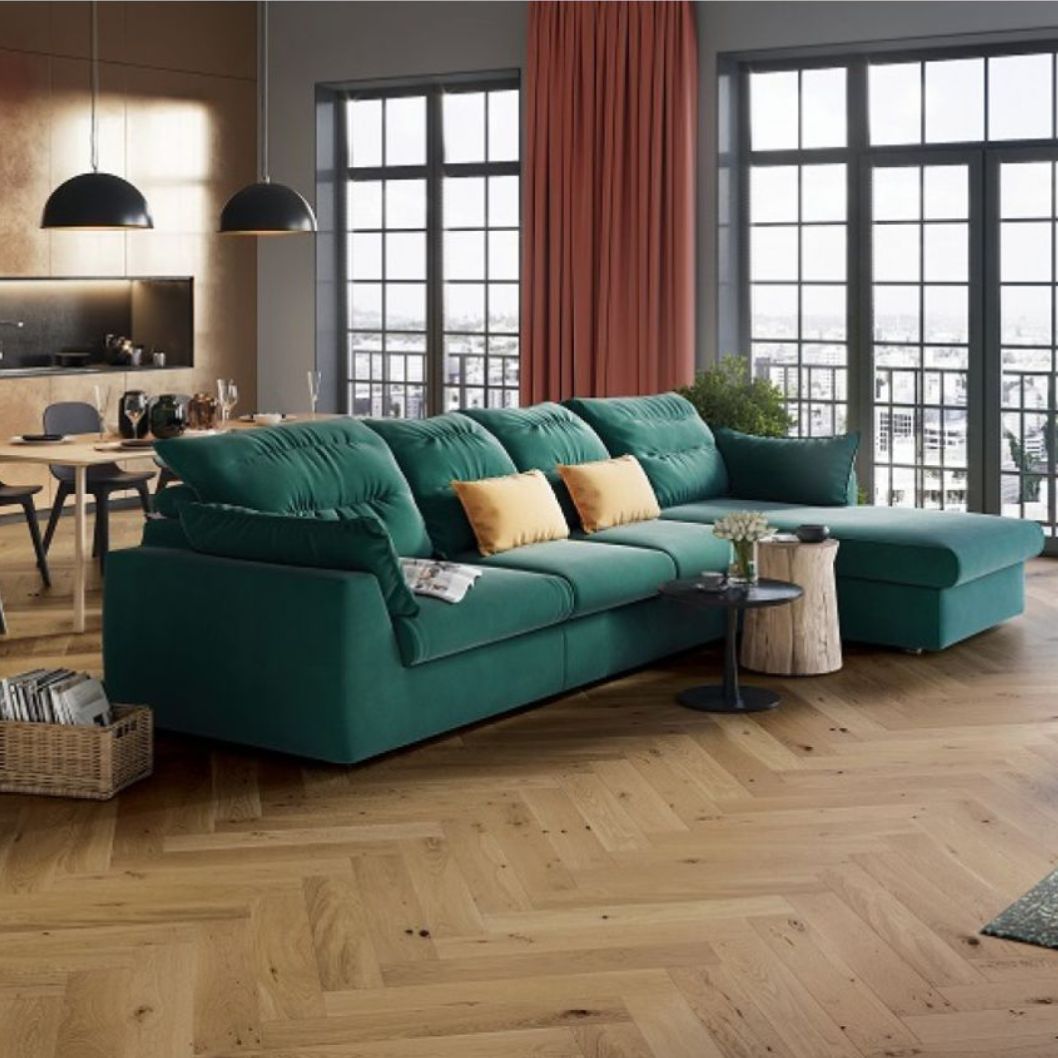 Grizedale Oak Brushed Natural Oil Engineered Wood Flooring - 0.65m2 Pack Size | Parquet Range - JJ Building Materials
