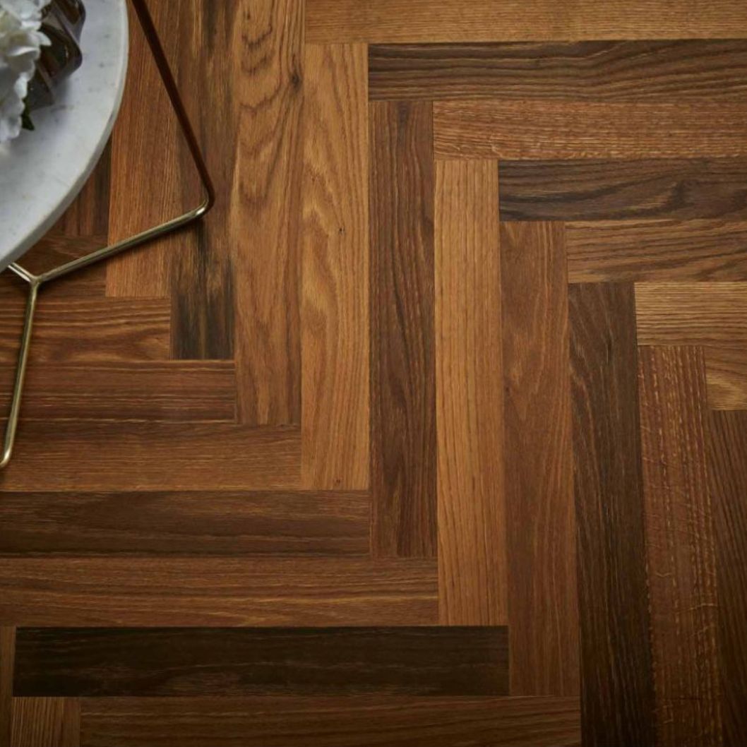 Harlsden Smoked Smooth Natural Oil Protect Engineered Wood Flooring - 1.68m2 Pack Size | Parquet Range - JJ Building Materials