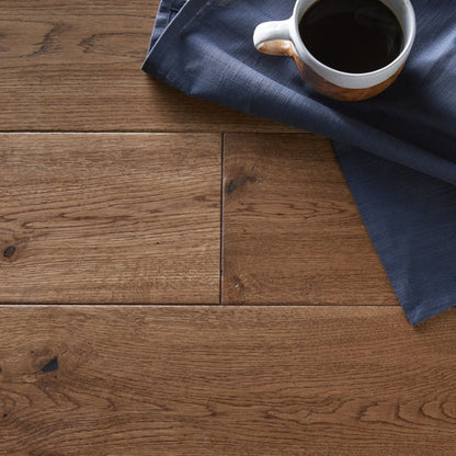 Hatfield Oak Hand finished Lacquered Solid Wood Flooring - 1.98m2 Pack Size | Refined Range - JJ Building Materials