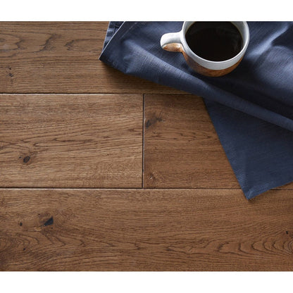 Hatfield Oak Hand finished Lacquered Solid Wood Flooring - 1.98m2 Pack Size | Refined Range - JJ Building Materials