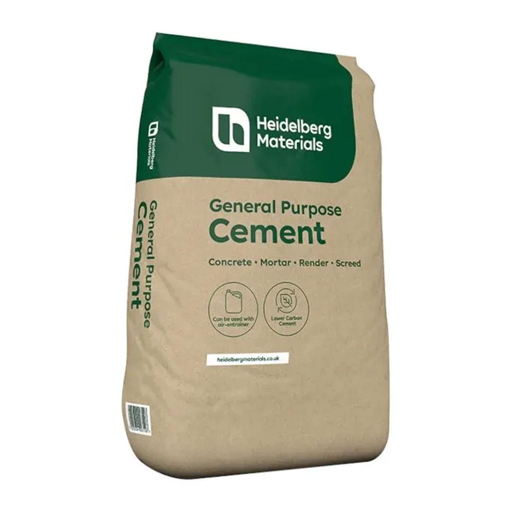 Heidelberg GP Cement in Paper Bag 25kg - JJ Building Materials