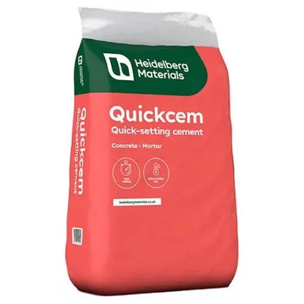 Heidelberg Quickcem Cement 25kg Bag - JJ Building Materials