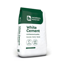 Heidelberg White Portland Cement 25kg Bag - JJ Building Materials