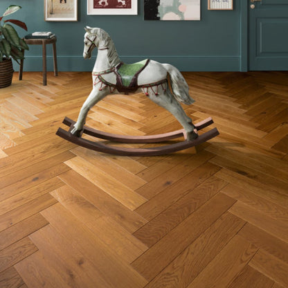 Honeystreet Oak Brushed Fusion Hybrid Engineered Wood Flooring - 1.92m2 Pack Size | Parquet Range