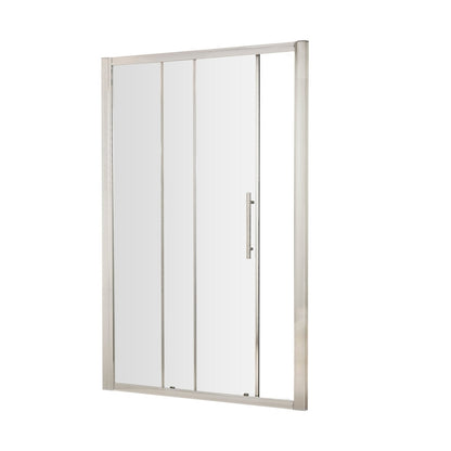 Hudson Reed Apex 1100mm Sliding Door Contemp Chrome Aluminium,metal 1900x1090x44mm - M1100SS-E8 - JJ Building Materials