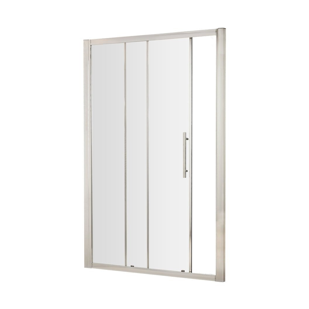 Hudson Reed Apex 1200mm Sliding Door Contemp Chrome Aluminium,metal 1900x1190x44mm - M1200SS-E8 - JJ Building Materials