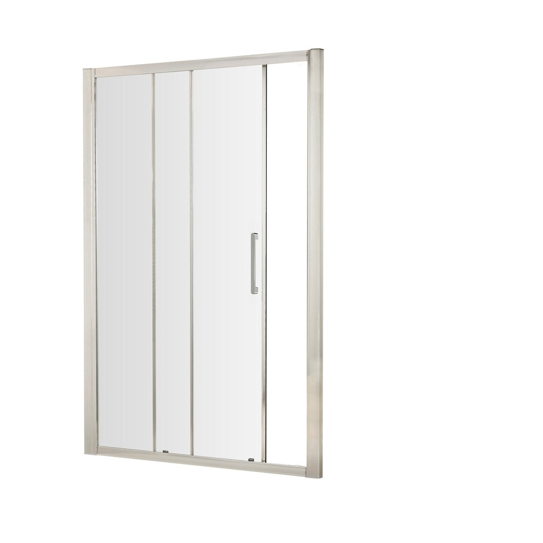 Hudson Reed Apex 1200mm Sliding Door Contemp Chrome Aluminium,metal 1900x1190x44mm - M1200SSH4 - JJ Building Materials