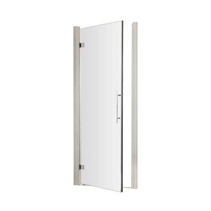 Hudson Reed Apex 800mm Hinged Door Contemp Chrome Aluminium,metal 1900x790x44mm - MH80-E8 - JJ Building Materials