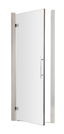 Hudson Reed Apex 800mm Hinged Door Contemp Chrome Aluminium,metal 1900x790x44mm - MH80 - E8 - JJ Building Materials