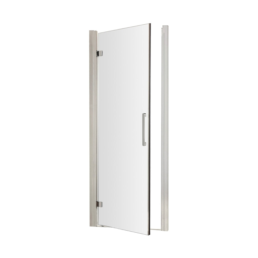 Hudson Reed Apex 800mm Hinged Door Contemp Chrome Aluminium,metal 1900x790x44mm - MH80H4 - JJ Building Materials