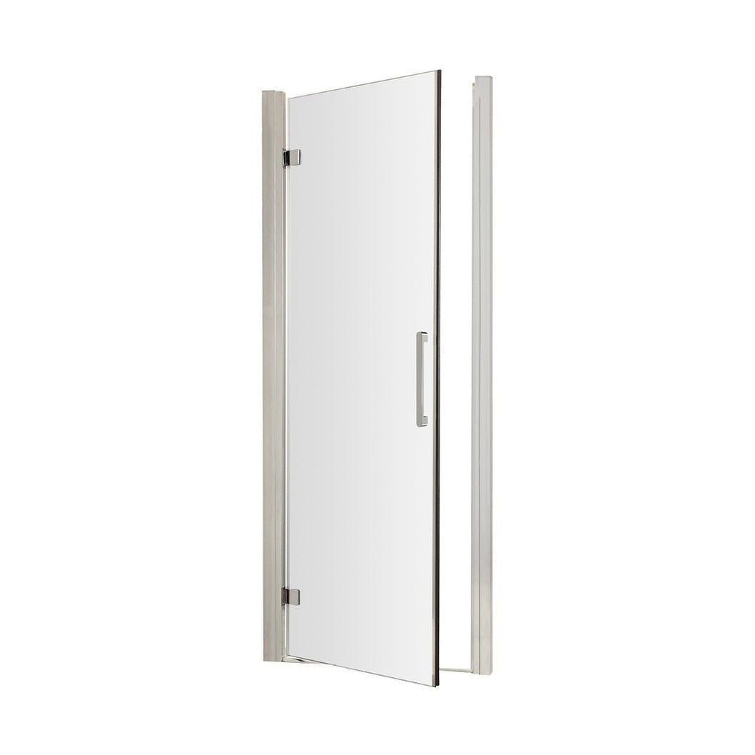 Hudson Reed Apex 900mm Hinged Door Contemp Chrome Aluminium,metal 1900x890x44mm - MH90H4 - JJ Building Materials
