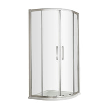 Hudson Reed Apex 900mm Quadrant Contemp Chrome Aluminium,metal 1900x880x880mm - M900QH4 - JJ Building Materials