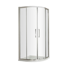 Hudson Reed Apex 900mm Quadrant Contemp Chrome Aluminium,metal 1900x880x880mm - M900QH4 - JJ Building Materials