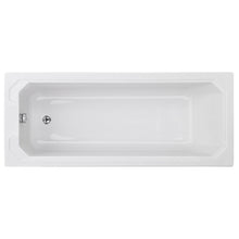 Hudson Reed Ascott Art Deco Bath (1700x750) Trad White Acrylic - JJ Building Materials