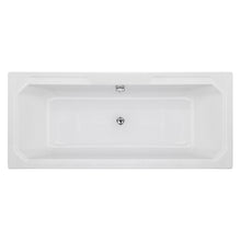 Hudson Reed Ascott Art Deco Bath (1800x800) Trad White Acrylic - JJ Building Materials