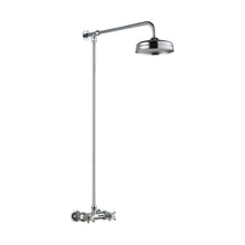 Hudson Reed Bar Mixer Shower Sets Trad Thermostatic Shower Valve & Kit Chrome Brass 1045x200x689mm - JJ Building Materials