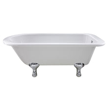 Hudson Reed Barnsbury Freestanding Bath - Corbel Leg Set (1700mm) Trad White Acrylic - JJ Building Materials