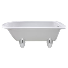 Hudson Reed Barnsbury Freestanding Bath - Deacon Leg Set (1700mm) Trad White Acrylic - JJ Building Materials