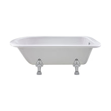 Hudson Reed Barnsbury Freestanding Bath - Pride Leg Set (1700mm) Trad White Acrylic - JJ Building Materials