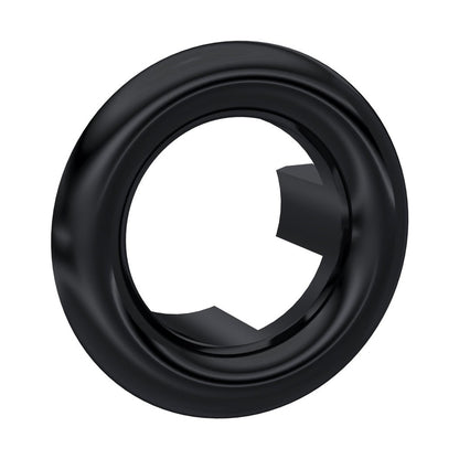 Hudson Reed Basin Accessories Black Overflow Cover Contemp Abs 30.5x30.5x15mm - JJ Building Materials