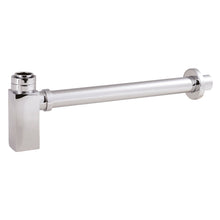 Hudson Reed Basin Accessories Bottle Trap Contemp Chrome Brass 182x70x70mm - JJ Building Materials