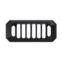 Hudson Reed Basin Accessories Carlton Black Overflow Cover Contemp Brass Abs 26x50x10mm - JJ Building Materials