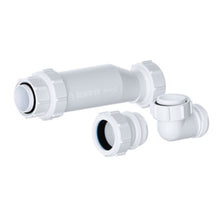 Hudson Reed Basin Accessories Waste Trap For Furniture Basins Contemp White Polypropylene - JJ Building Materials