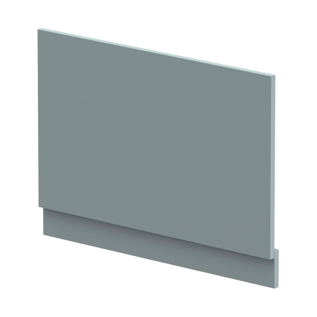 Hudson Reed Bath Panels 800mm Bath End Panel Contemp Coastal Grey MFC Smooth Matt 560x780x36mm - JJ Building Materials