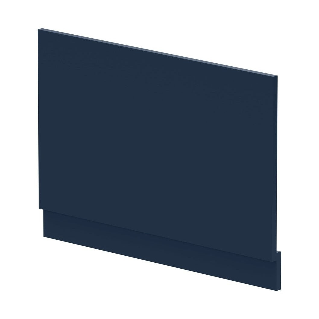 Hudson Reed Bath Panels 800mm Bath End Panel Contemp Midnight Blue MDF Painted Matt 560x780x36mm - JJ Building Materials