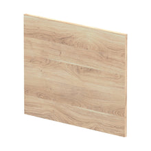 Hudson Reed Bath Panels Square Shower Bath End Panel Contemp Bleached Oak MFC Textured Woodgrain 520x680x18mm - JJ Building Materials