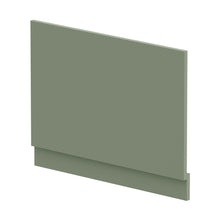 Hudson Reed Bath Panels Straight End Panel & Plinth (750mm) Contemp Satin Green MDF Painted Matt 560x730x36mm - JJ Building Materials