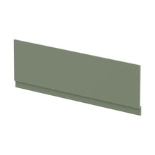 Hudson Reed Bath Panels Straight Front Panel & Plinth (1800mm) Contemp Satin Green MDF Painted Matt 560x1795x36mm - JJ Building Materials