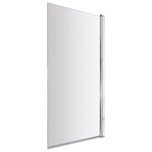 Hudson Reed Bath Screens Square Bath Screen Contemp Chrome Aluminium 1430x790x38mm - JJ Building Materials