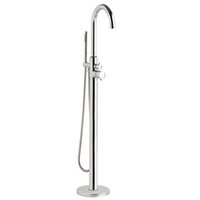 Hudson Reed Bath Shower Mixers Floor Standing Bath Shower Mixer Contemp Chrome Brass 1248x200x330mm - JJ Building Materials
