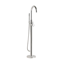 Hudson Reed Bath Shower Mixers Floor Standing Bath Shower Mixer Contemp Chrome Brass,plastic 1248x200x330mm - JJ Building Materials