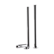 Hudson Reed Bath Wastes And Extras Bath Legs With Adjustable Shrouds Trad Chrome Brass 720x40x70mm - JJ Building Materials