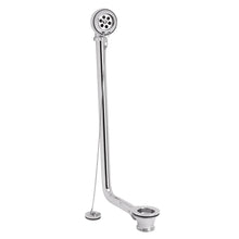 Hudson Reed Bath Wastes And Extras Bath Waste Trad Chrome Brass 458x191x45mm - JJ Building Materials