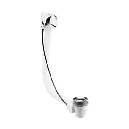 Hudson Reed Bath Wastes And Extras Pop Up Bath Waste Contemp Chrome Brass 88x76x76mm - JJ Building Materials