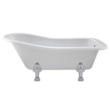 Hudson Reed Brockley Freestanding Bath - Pride Leg Set (1500mm) Trad White Acrylic - JJ Building Materials