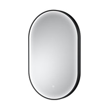 Hudson Reed Columba Black Frame Led Mirror - 800 X 500mm Contemp Aluminium 800x500x47mm - JJ Building Materials