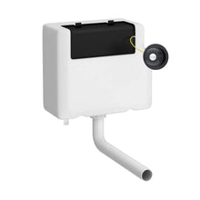 Hudson Reed Concealed Cisterns And Frames Universal Access Cistern & Black Trad Flush Plate Matt Black Polyethylene 296x340x142mm - XTY8T02B - JJ Building Materials